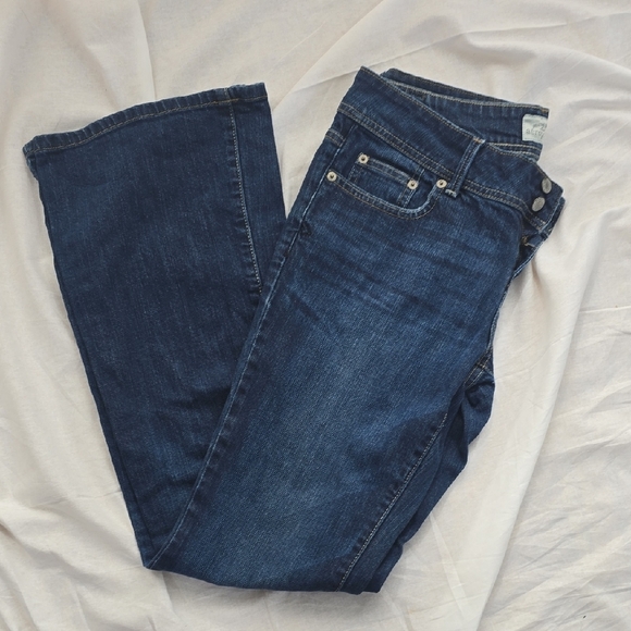 Aeropostale Dark Blue Straight Leg Jeans - Picture 1 of 5
